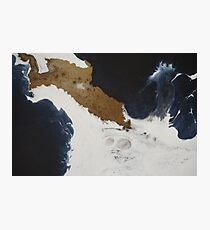 Mono and Brass Photographic Print