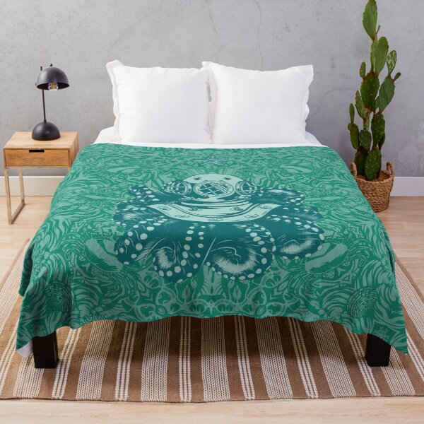 Item preview, Diver Underwater Sea Pattern designed and sold by ShaireProd.
