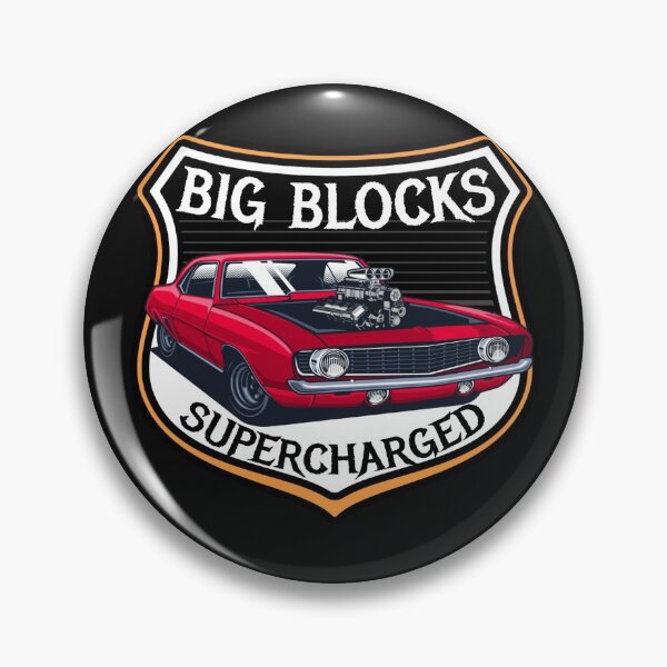 Item preview, BIG BLOCKS, SUPERCHARGED 2 designed and sold by HumanwreckageRB.