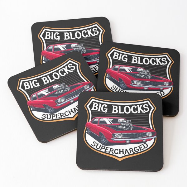 Item preview, BIG BLOCKS, SUPERCHARGED 2 designed and sold by HumanwreckageRB.