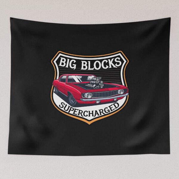 Item preview, BIG BLOCKS, SUPERCHARGED 2 designed and sold by HumanwreckageRB.