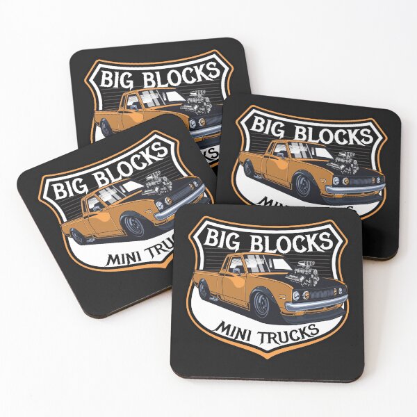 Item preview, BIG BLOCKS, MINI TRUCKS designed and sold by HumanwreckageRB.