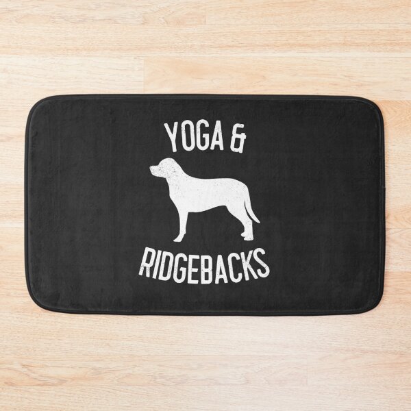 Item preview, Yoga & Ridgebacks Dog Lover Gift designed and sold by EricJP.