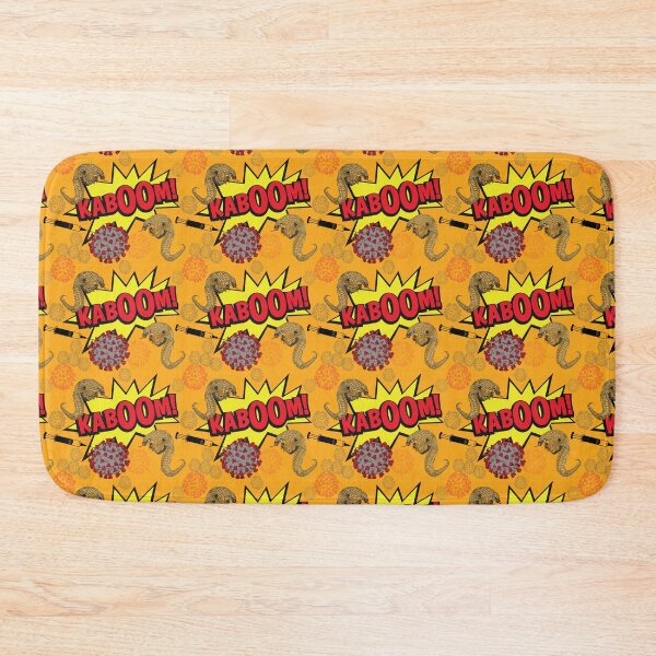 Item preview, KABOOM to Covid (orange) designed and sold by Taggz.