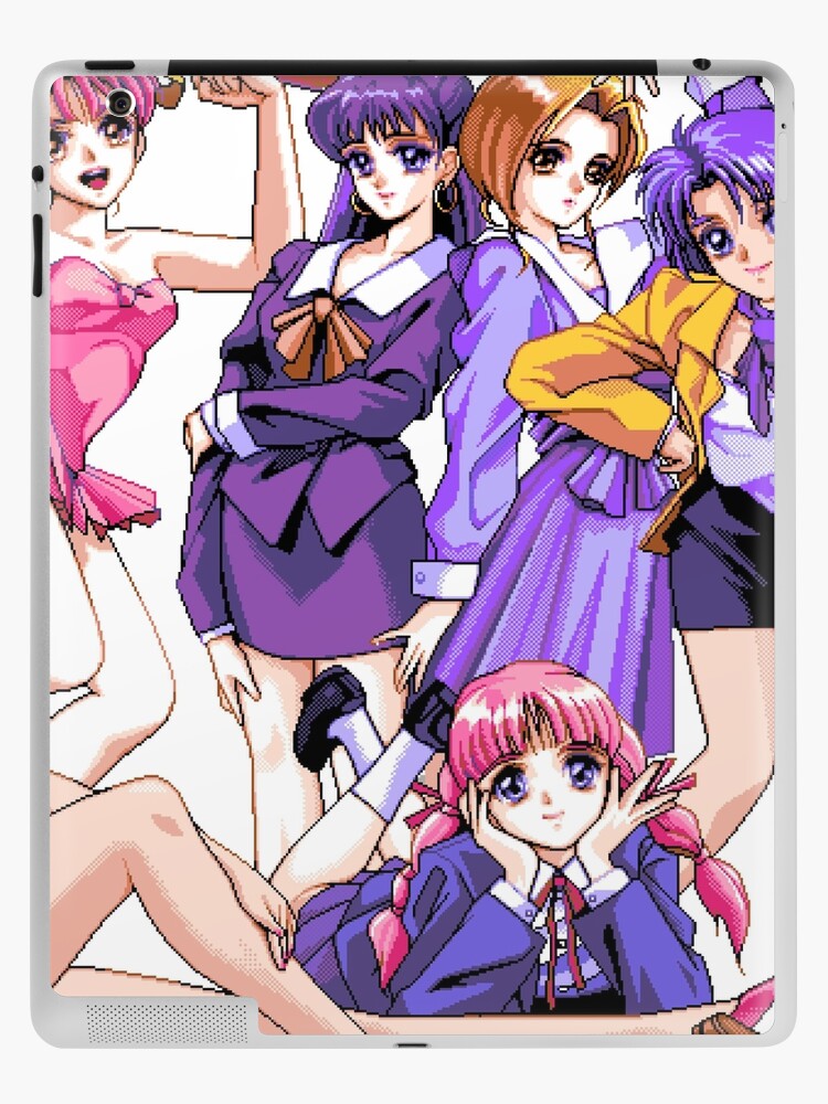 Power Girls Print 90s Retro Anime Cartoon Art as Wall Art 