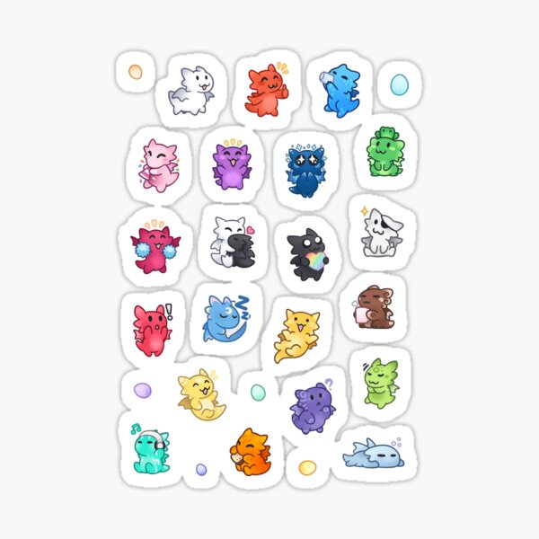 Dragon Beans: Assortment! Sticker