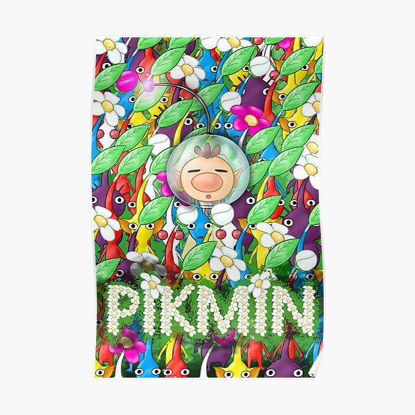 PIKMIN - Überfüllter Olimar Poster