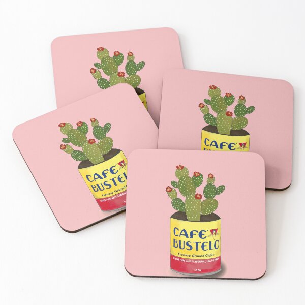 Item preview, Cactus in a cafe bustelo can kitchen art designed and sold by Wildbeat.