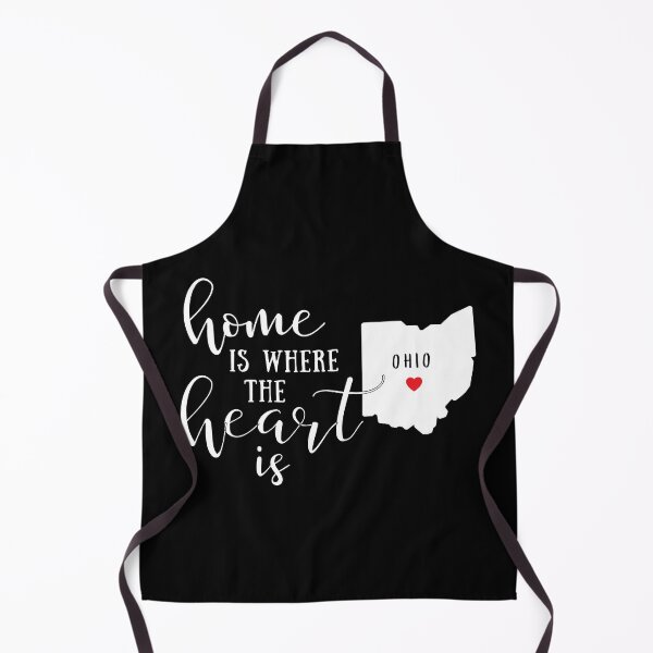 Item preview, Ohio, Home Is Where the Heart Is, Home State designed and sold by ladylaughprints.