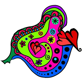 Artwork thumbnail, Bright doodle by RuthFurtado