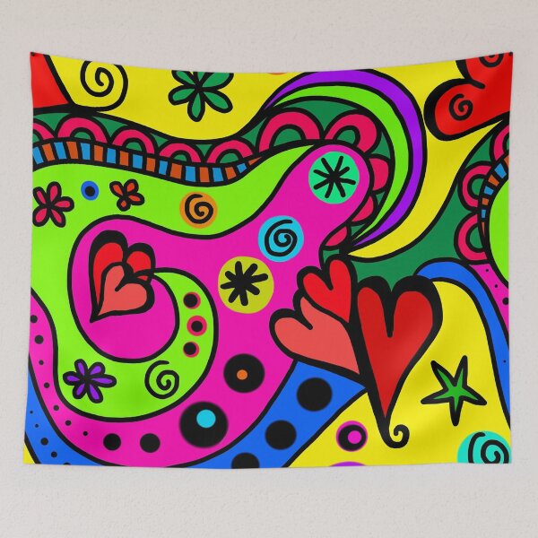 Item preview, Bright doodle designed and sold by RuthFurtado.