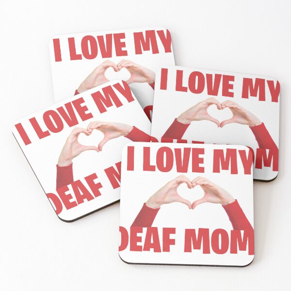 Item preview, I love my deaf mom - DEAF Mother´s Day designed and sold by amazinGraphic.