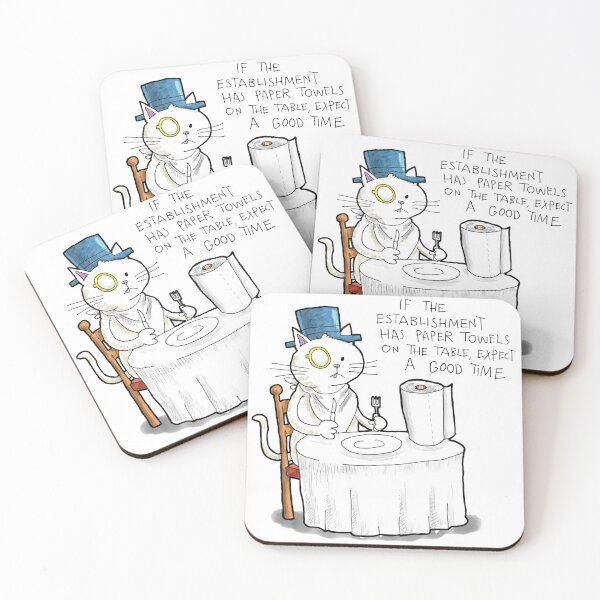 Item preview, Dapper Cat - Fine Establishment designed and sold by johnnybuzt.
