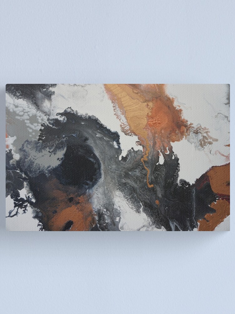 Alternate view of Mono Copper Canvas Print