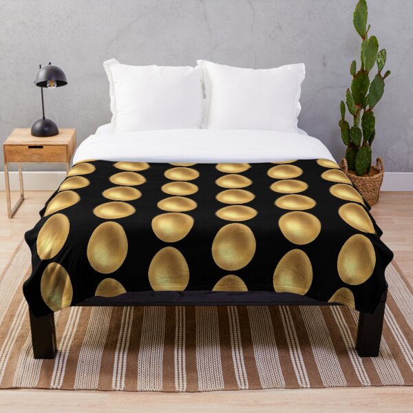 Item preview, Golden Egg! (on Black) designed and sold by epinkb.