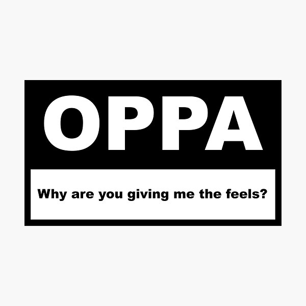 Item preview, OPPA! designed and sold by Ekari Blu.