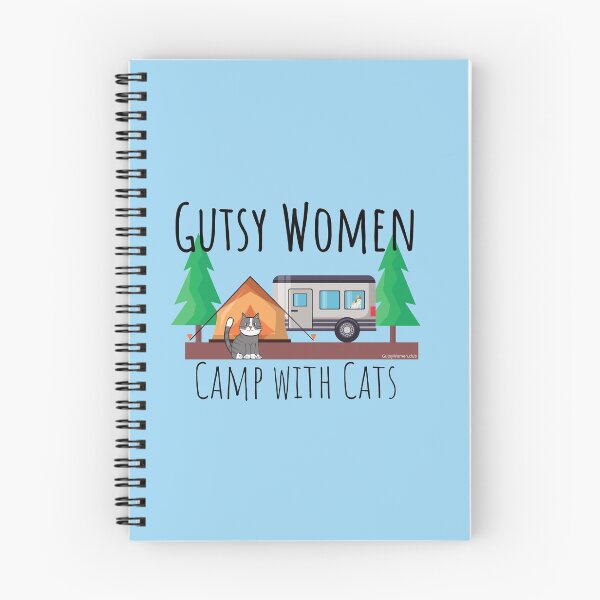 Item preview, Gutsy Women Camp with Cats designed and sold by GutsyCreations.