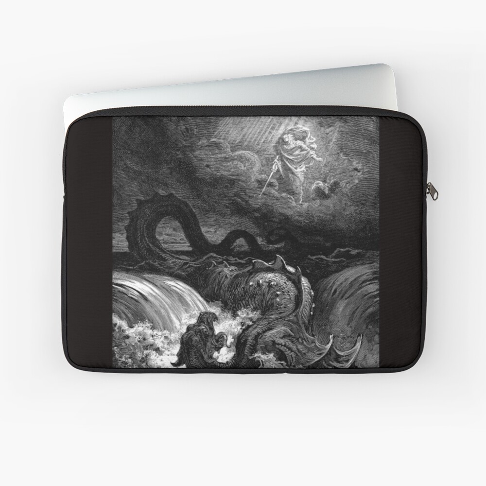 The defeat of leviathan - Gustave Dore  iPhone Case