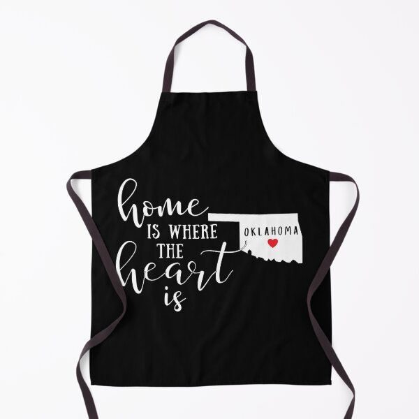 Item preview, Oklahoma, Home Is Where the Heart Is, Home State designed and sold by ladylaughprints.