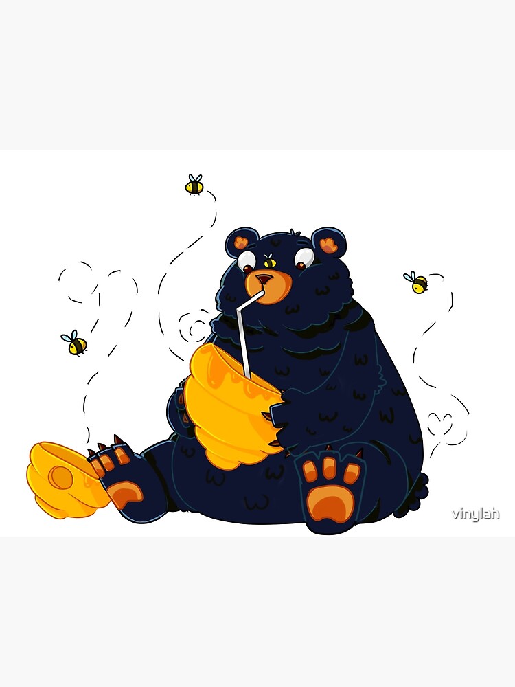 Sugar Bear Art Print By Vinylah Redbubble