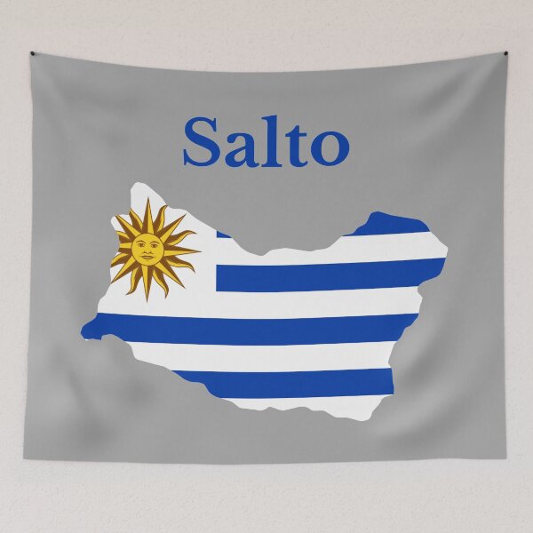 Item preview, Salto Department Map Design, Uruguay  designed and sold by marosharaf.