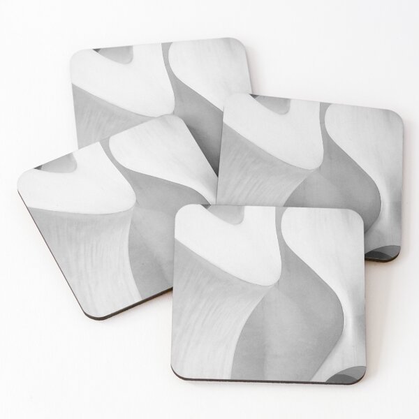 Item preview, Gaudi Casa Mila Curves - B&W Abstract Aesthetic designed and sold by Marina Oliveira Studio.