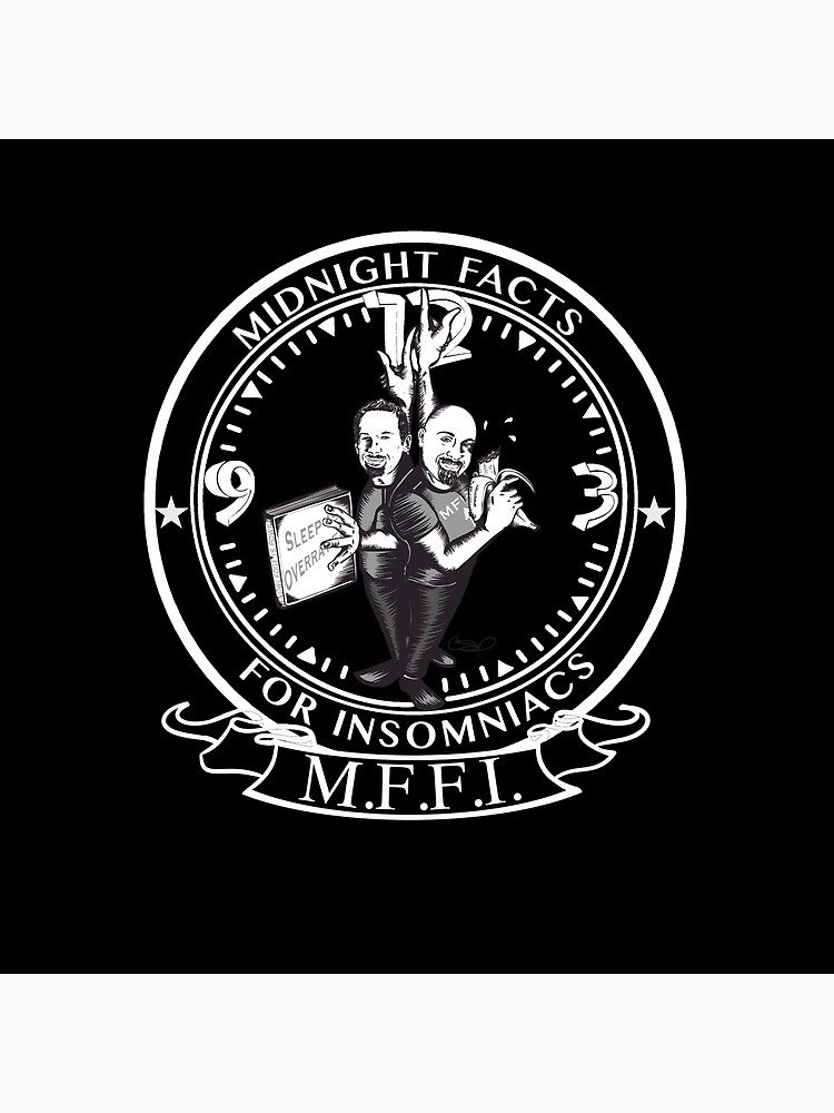 Thumbnail 3 of 3, Throw Pillow, MFFI Cartoon Logo by SlickLikeNinja designed and sold by midnightfacts.