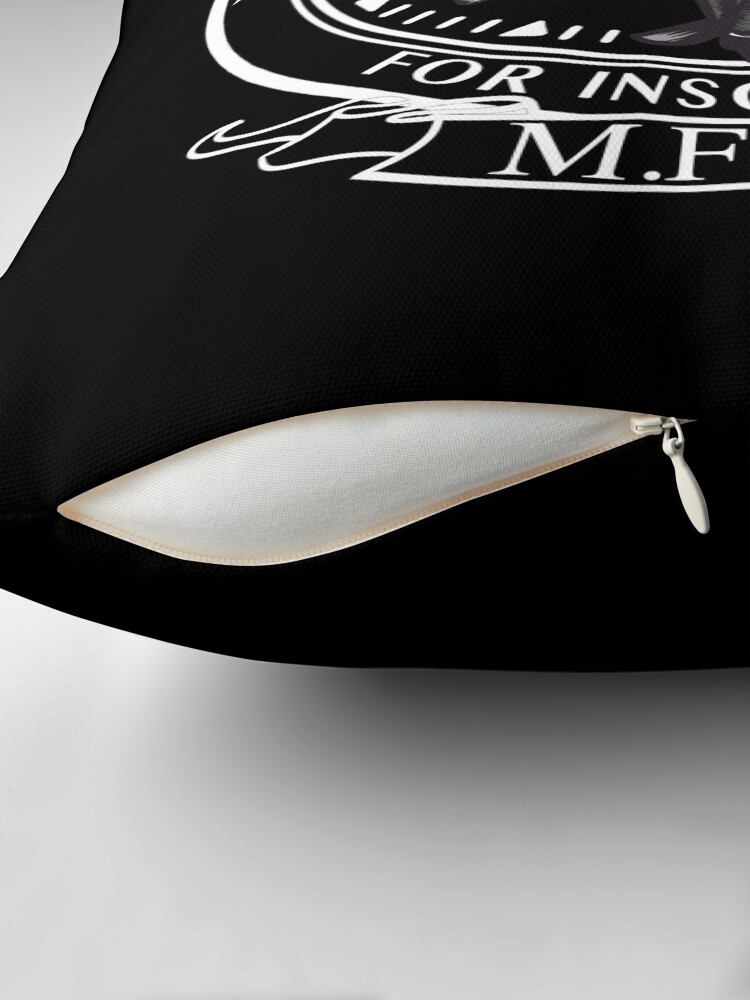 Thumbnail 2 of 4, Pillow, MFFI Cartoon Logo by SlickLikeNinja designed and sold by midnightfacts.
