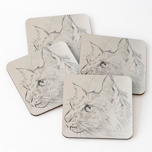 Item preview, Suspicious Cat designed and sold by priyaArts.