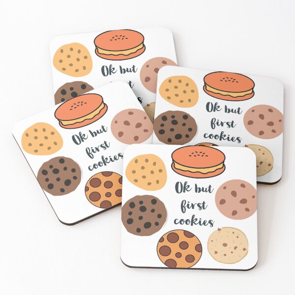 Item preview, Ok but first cookies | one tough cookie | one smart cookie designed and sold by PCpallavi.