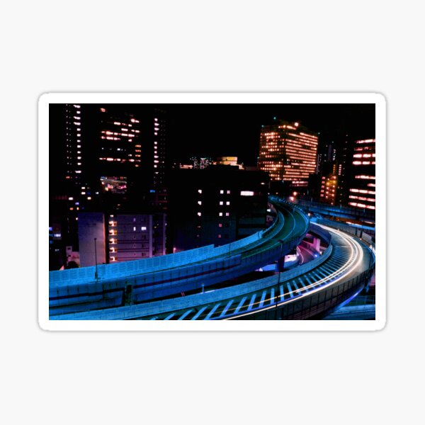 Automne au Japon: Electric City Sticker