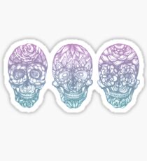 Candy Skulls Sticker