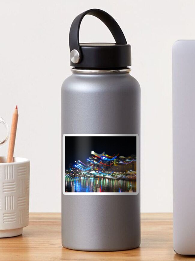 Thumbnail 1 of 3, Sticker, Darling Harbour in Motion designed and sold by Jdubphotog.
