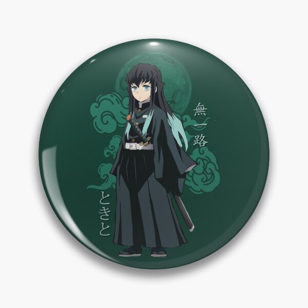 Demon Slayer Muichiro Tokito Pins and Buttons | Redbubble