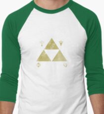 Hyrule University Men's Baseball ¾ T-Shirt