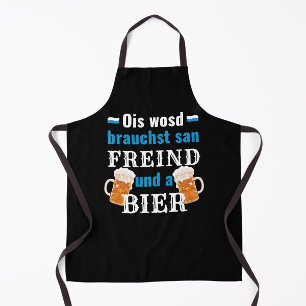 Item preview, Freind and beer Bavaria Bavarian dialect saying designed and sold by Wohnmobil-Liebe.