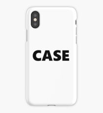 CASE iPhone Case