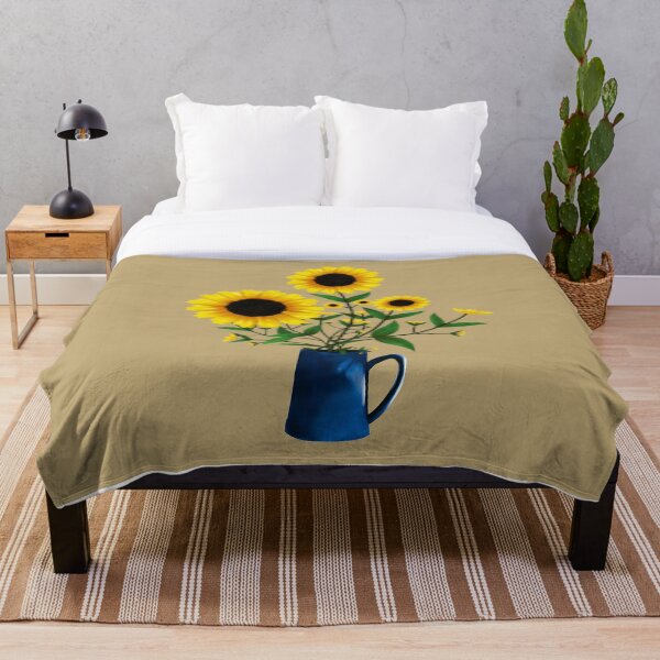 Item preview, Aesthetic flower pot sunflower illustration designed and sold by BeccaKenDesigns.