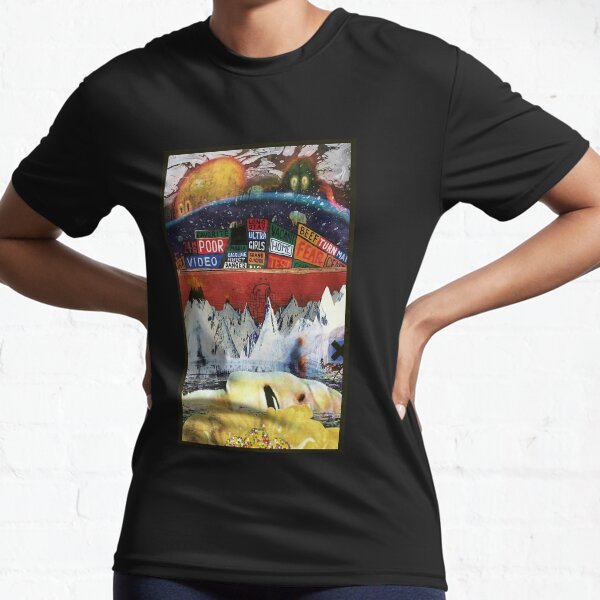 All radiohead albums Premium Scoop Active T-Shirt
