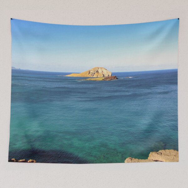 Item preview, OAHU East Shore View from the Cliff - HAWAII designed and sold by Marina Oliveira Studio.