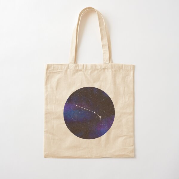 Aries - galaxy star constellation Cotton Tote Bag