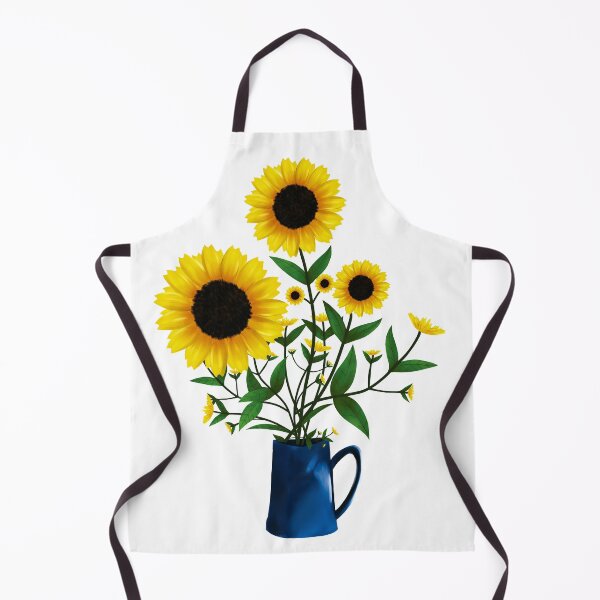 Item preview,  Aesthetic flower pot sunflower illustration designed and sold by BeccaKenDesigns.