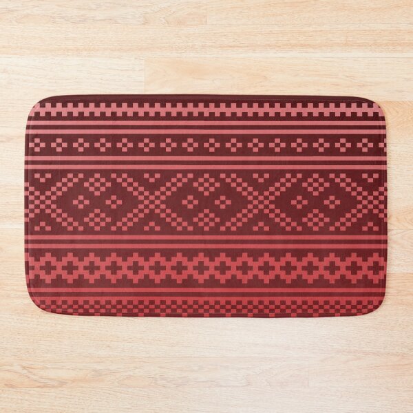 Item preview, norwegian knitting pattern from setesdal in red designed and sold by weilertsen.