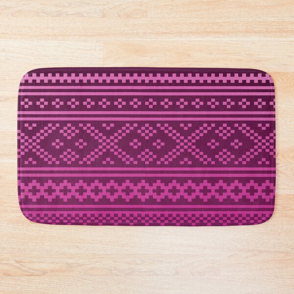 Item preview, norwegian knitting pattern from setesdal in magenta designed and sold by weilertsen.