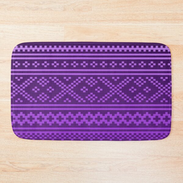 Item preview, norwegian knitting pattern from setesdal in purple designed and sold by weilertsen.