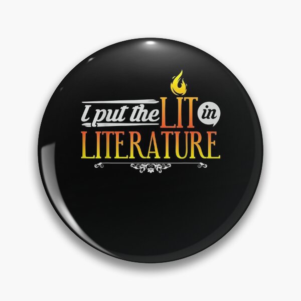 Item preview, Book Reading I Put The Lit In Literature Gift  designed and sold by rubysheila.