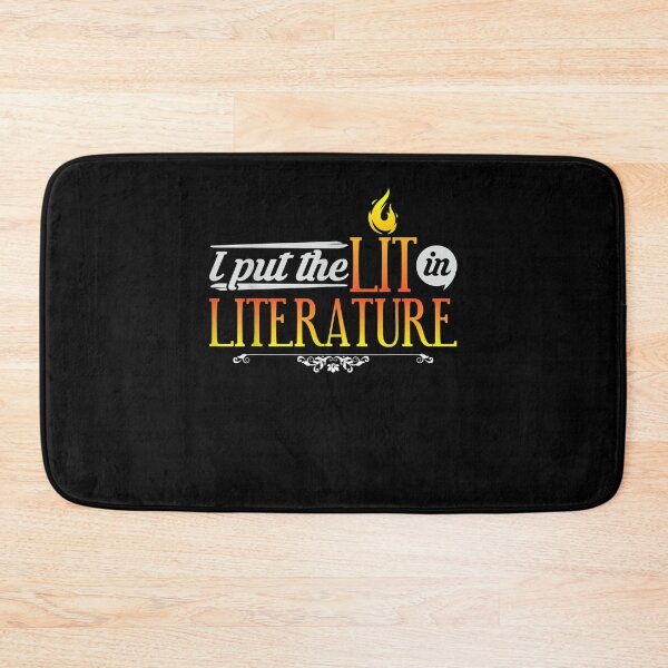 Item preview, Book Reading I Put The Lit In Literature Gift  designed and sold by rubysheila.