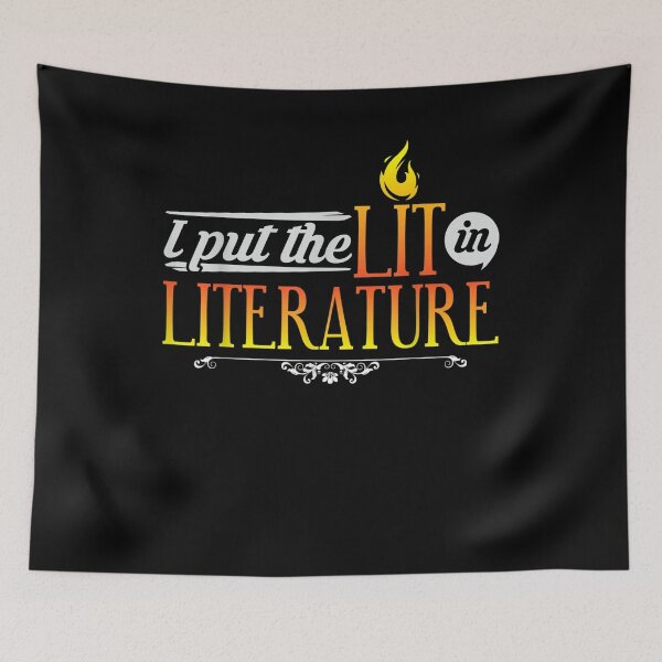 Item preview, Book Reading I Put The Lit In Literature Gift  designed and sold by rubysheila.