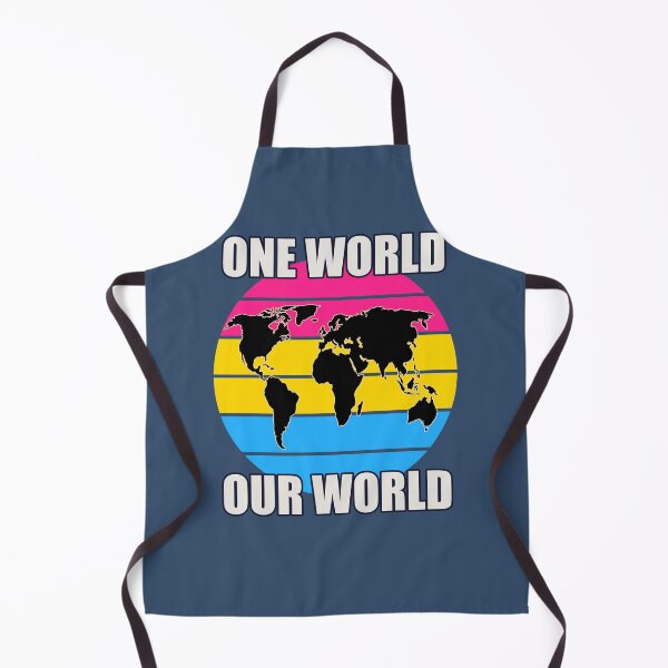 Item preview, One World, Our World - Pansexual Flag Colors designed and sold by HappySchnapper.
