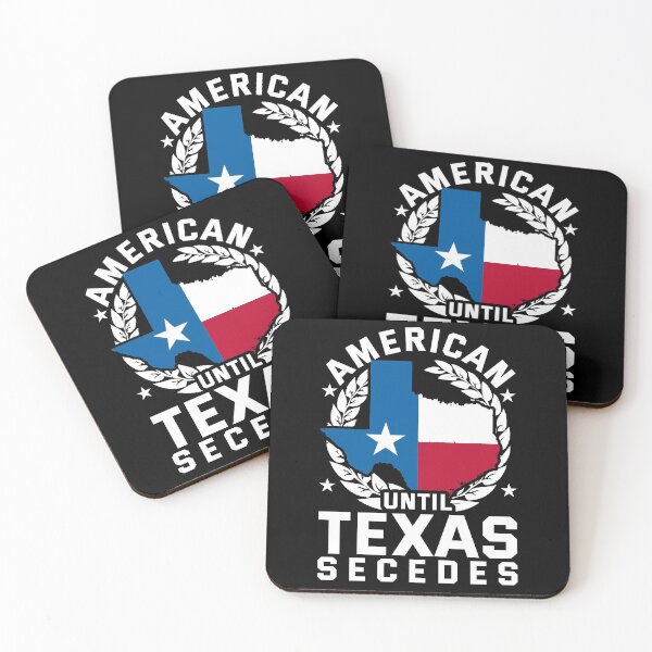 Item preview, Estadounidense hasta que Texas Secedes Texas designed and sold by bestshirtdesign.
